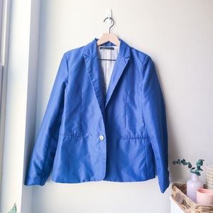 Zara Cobalt Blue Single Button Blazer
